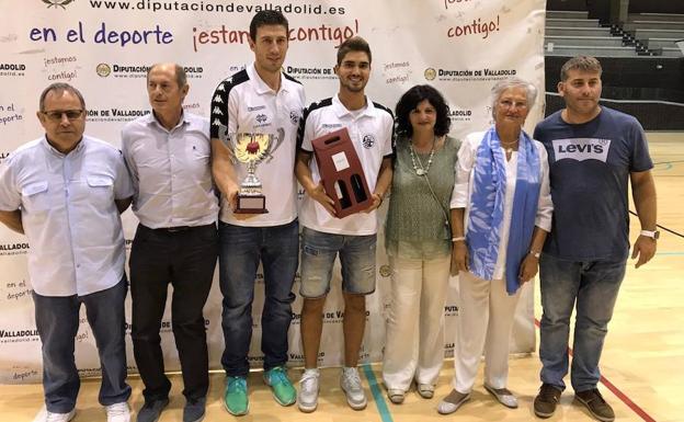 Entrega de trofeos.