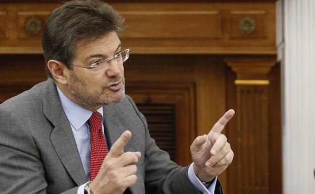 Rafael Catalá, ministro de Justicia. /EFE
