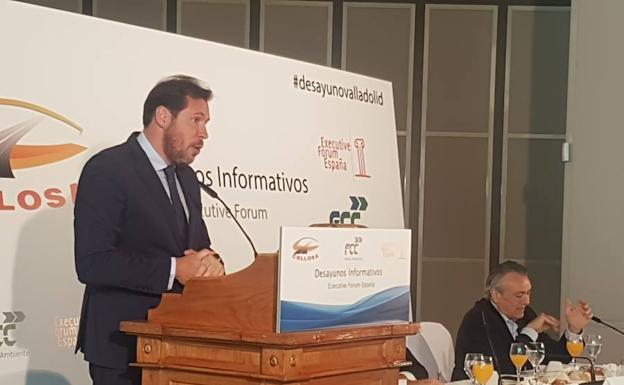 Óscar Puente en el Executive Fórum España Óscar Puente en el Executive Fórum España