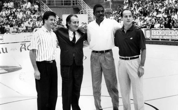 CArmelo Cabrera, Gonzalo Gonzalo, NAte DAvis y Juan Antonio Corbalán/