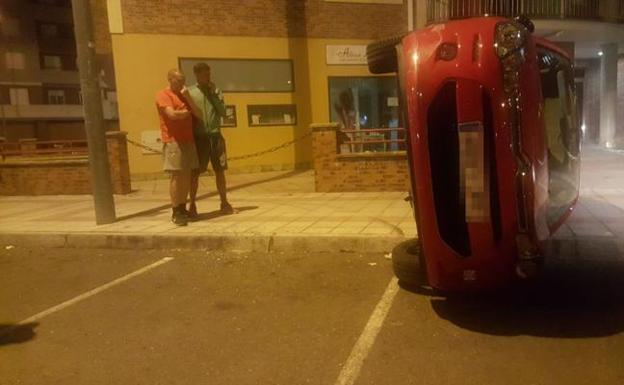 Estado en el que quedó el vehículo accidentado.