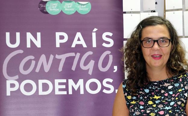 Natalia del Barrio, procuradora de Podemos en Segovia.