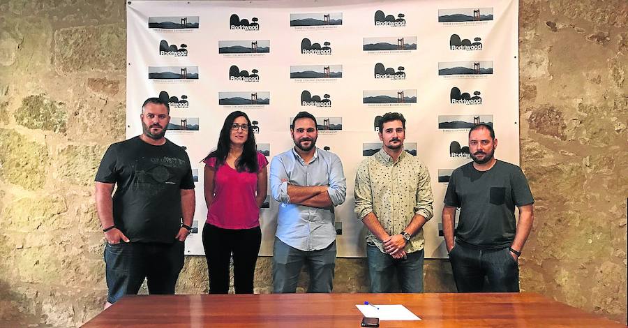 Pablo Moreno junto a parte del equipo de ‘Red de Libertad’.