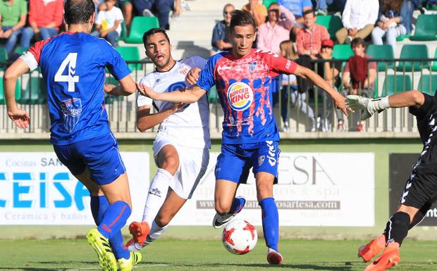 Guille, en un anterior partido de la Segoviana en La Albuera.