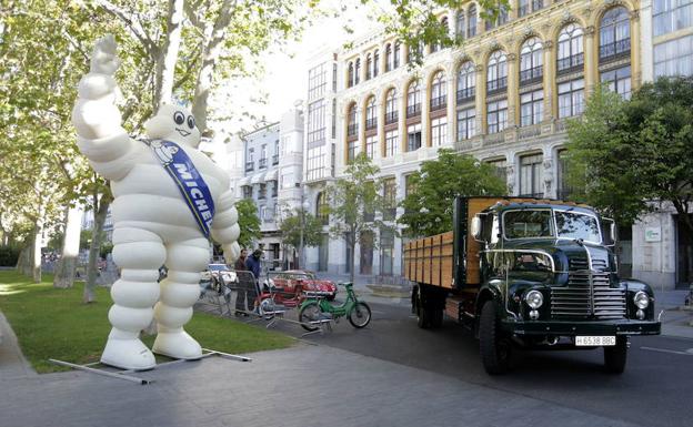 Un espectacular 'Leyland' de mitad del siglo pasado en la edición del año pasado.
