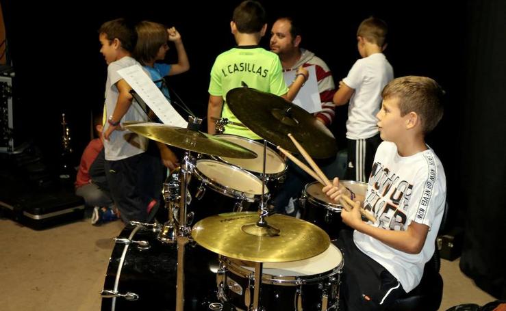 Audición musical en Baltanás, Palencia