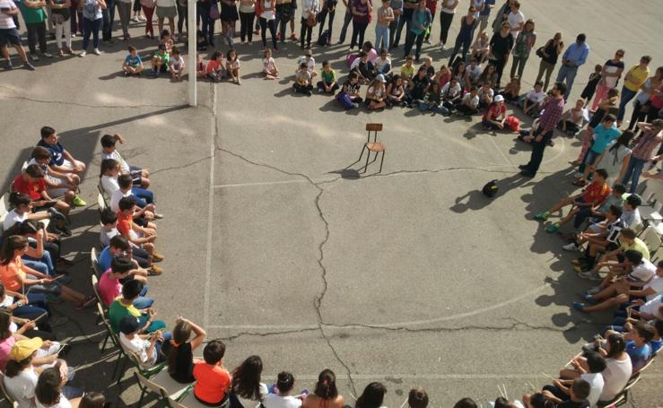 Actividades organizadas por el colegio San Francisco de Asís de Valladolid durante con motivo de la participación en el proyecto europeo Erasmus Plus