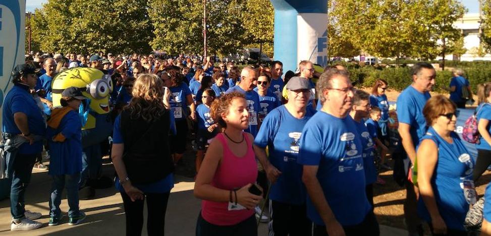 Pasos solidarios en Las Contiendas por el Banco de Alimentos