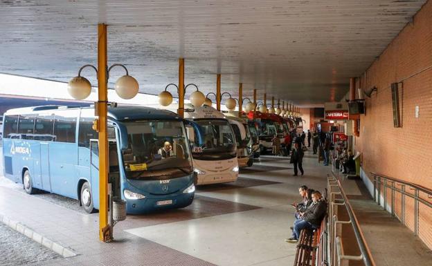 Estación de autobuses, donde fue detenida. /WORD