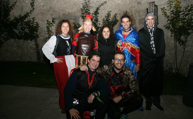 Un grupo de jugadores. /Mónica Rico