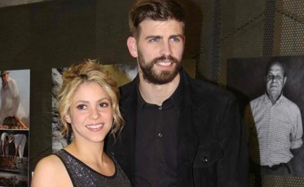 Shakira y Piqué./