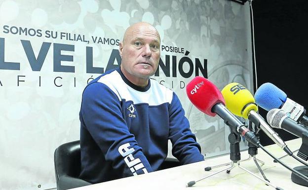 Calderé, ayer en rueda de prensa. /WORD