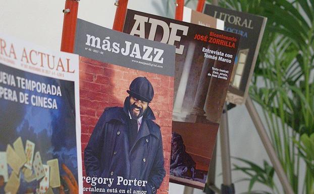 Algunas de las revistas de la muestra./El Norte