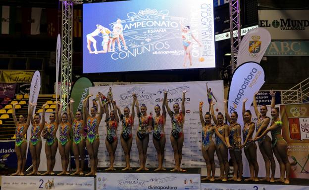 Podio Campeonato de España.