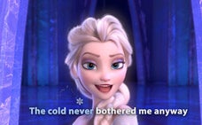 Critican a Telecinco por emitir anuncios en mitad de la canción 'Let it go' de 'Frozen'