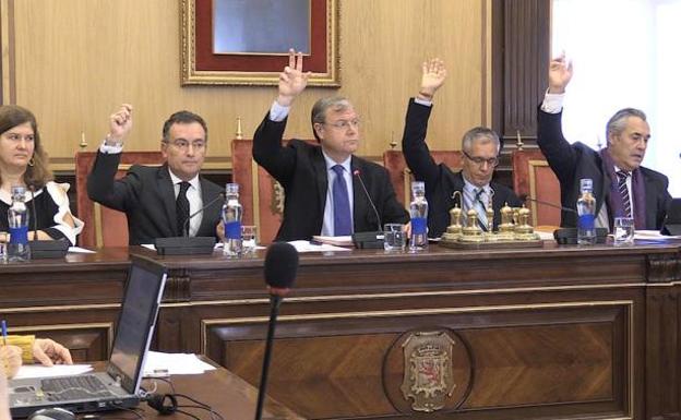 Pleno del Ayuntamiento de León./