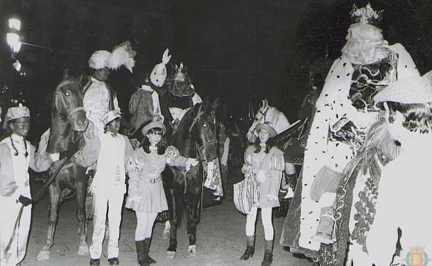 Así eran los Reyes en Valladolid en los años 70