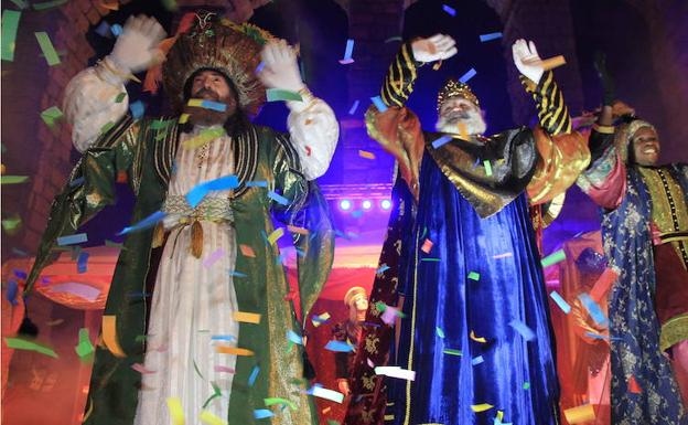 Los Reyes Magos, en la Cabalgata del año pasado. /Tanarro