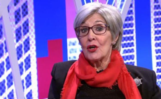 Concha Velasco, a su paso por 'Sábado Deluxe'. /Telecinco