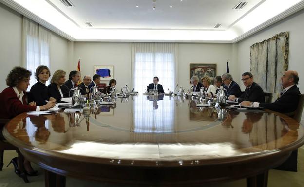 Reunión del Consejo de Ministros./Efe
