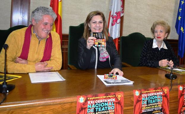 Presentación del XXI Certamen Nacional de Teatro para aficionados ‘Ciudad de Béjar’. /WORD