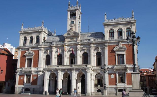 Fachada del Ayuntamiento de Valladolid./R. Alonso