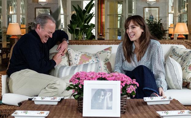 Tamara Falcó con Bertín Osborne en 'Mi casa es la tuya'. /Telecinco