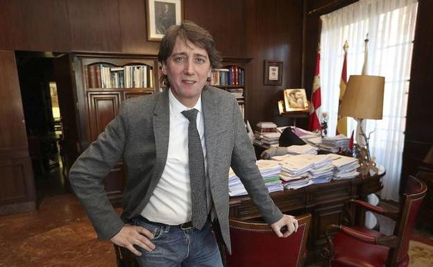 Carlos Martíez, alcalde de Soria. /Julián García