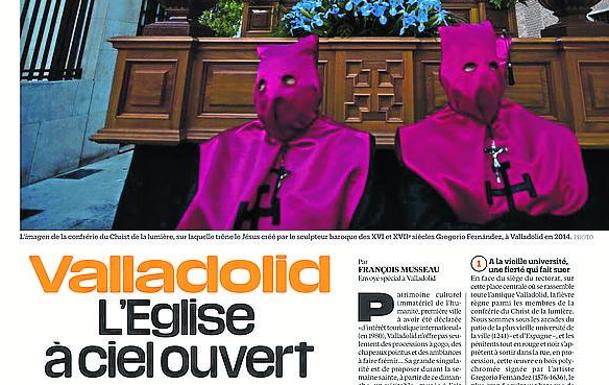 Reportaje a doble página en el diario francés ‘Libération.’/El Norte