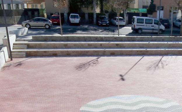 Calle de Palazuelos donde se produjo el robo. /A. de Torre