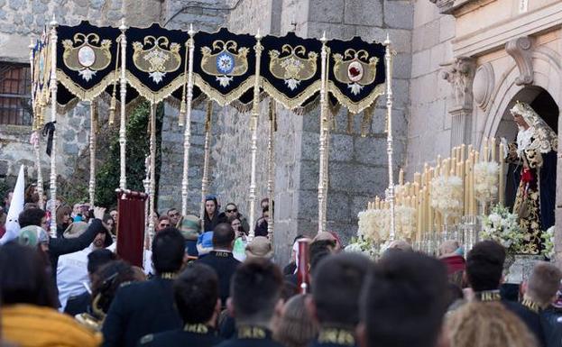 Procesión de La Estrella de Ávila./