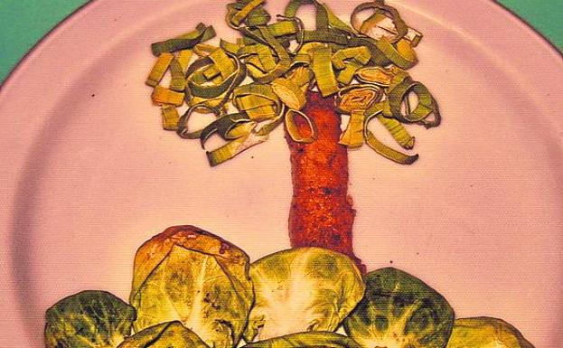 Uno de los cuadros de Beatriz Gómez. /M. Rico