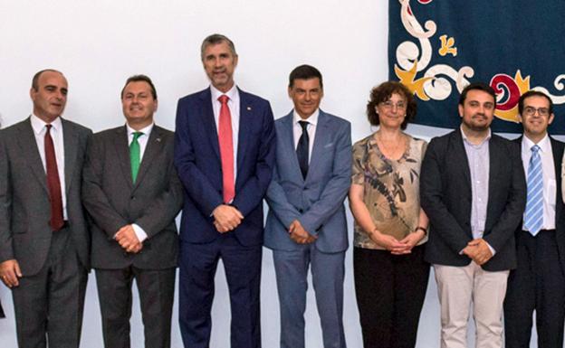 Contreras junto a Pérez Mateos/UBU