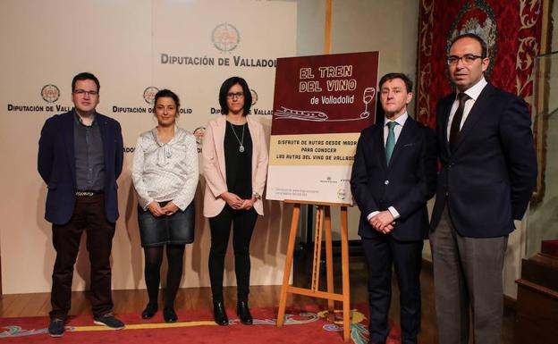 Presentación de la iniciativa enoturística./DPV