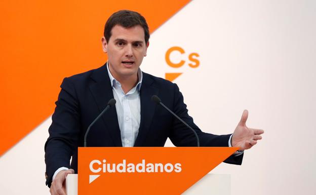 El presidente de Ciudadanos, Albert Rivera. /Efe