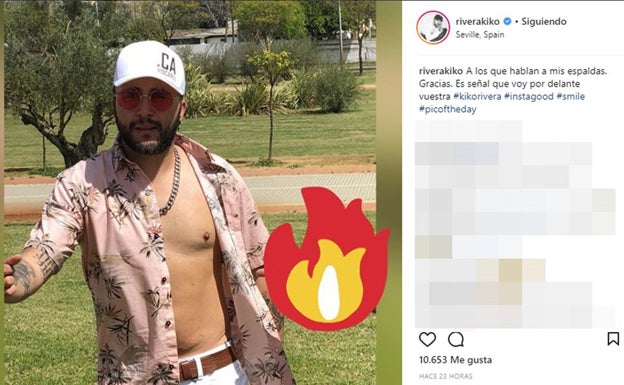Kiko Rivera, descamisado. /Instagram