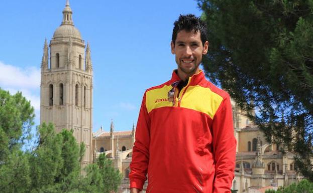 El atleta segoviano Javi Guerra./Antonio Tanarro