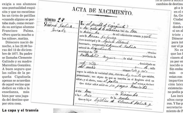 Nieta de Dióscoro Galindo, fusilado con García Lorca: «Necesitamos cerrar heridas y que mi abuelo esté en un cementerio»
