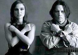 Johnny Depp y Natalie Portman en el vídeo 'My Valentine', de Paul McCartney. / Vídeo: Universal/
