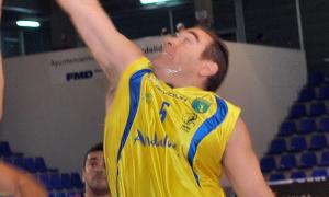 Diego de Paz, durante un partido con el Once Andalucia./