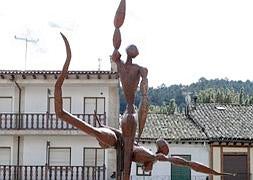 Estatua ‘El baño de Ataecina’. / Raúl Hernández./