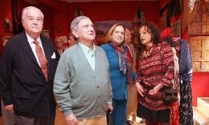 Un momento de la visita de ayer. / Antonio Tanarro/