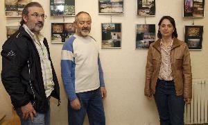 Representantes vecinales, en la exposición de Los Comuneros. / M. Gómez/