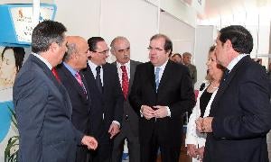 Ricardo Oliván, Boi Ruiz, Eduardo García Prieto, Juan Vicente Herrera, Elena Miralles y Antonio María Sáez Aguado. / ICAL/