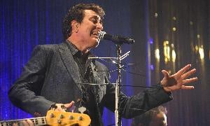 Manolo García, en un momento del concierto de anoche. / RICARDO OTAZO/