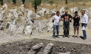 Excavaciones en el yacimiento de Pintia. / Agapito Ojosnegros/