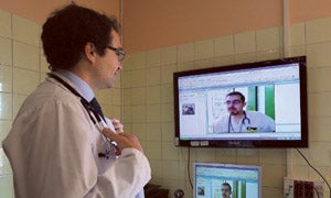 El Clínico de Valladolid ya trata por videoconferencia los ictus de Palencia y Medina del Campo