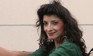 La pintora salmatina afincada en Valladolid, Ana Roda. / R. Gómez/