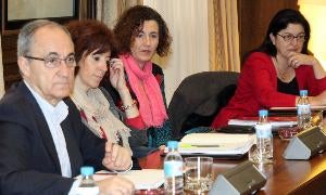 Miembros de la comisión gestora. / Rosa Blanco/