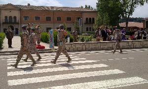 Parada militar celebrada este viernes. J. M./